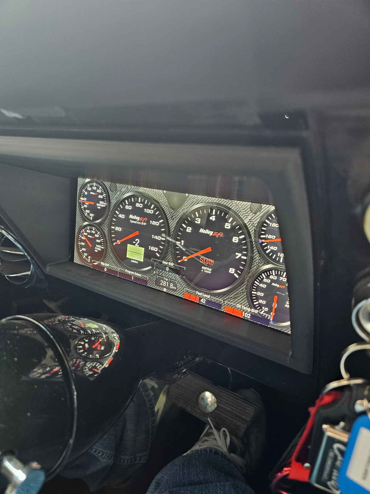 67/68 camaro holley 12 pro bezel