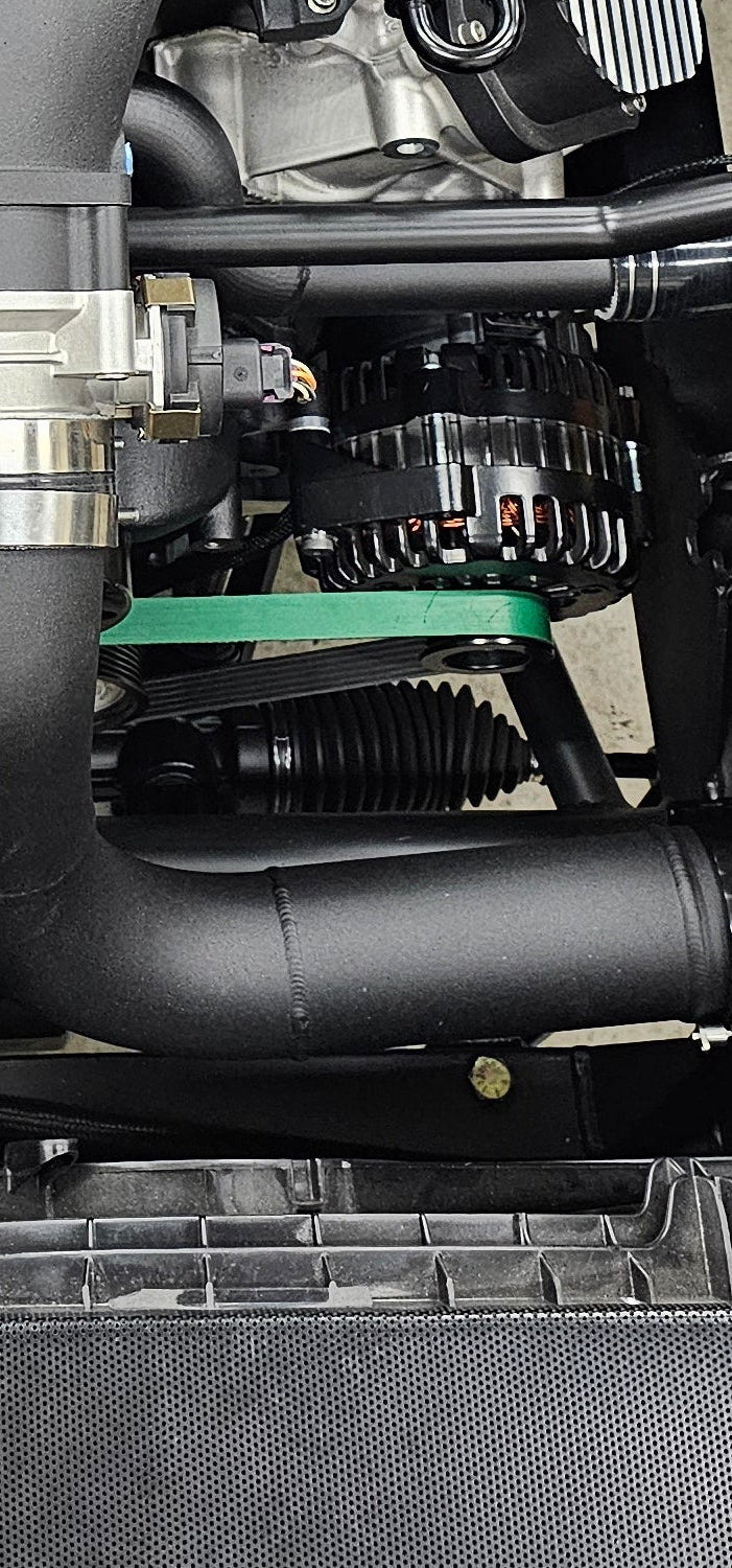 7.3 Godzilla LS low-mount alternator bracket kit.